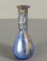42. Roman glass bright blue 'tear bottle'..